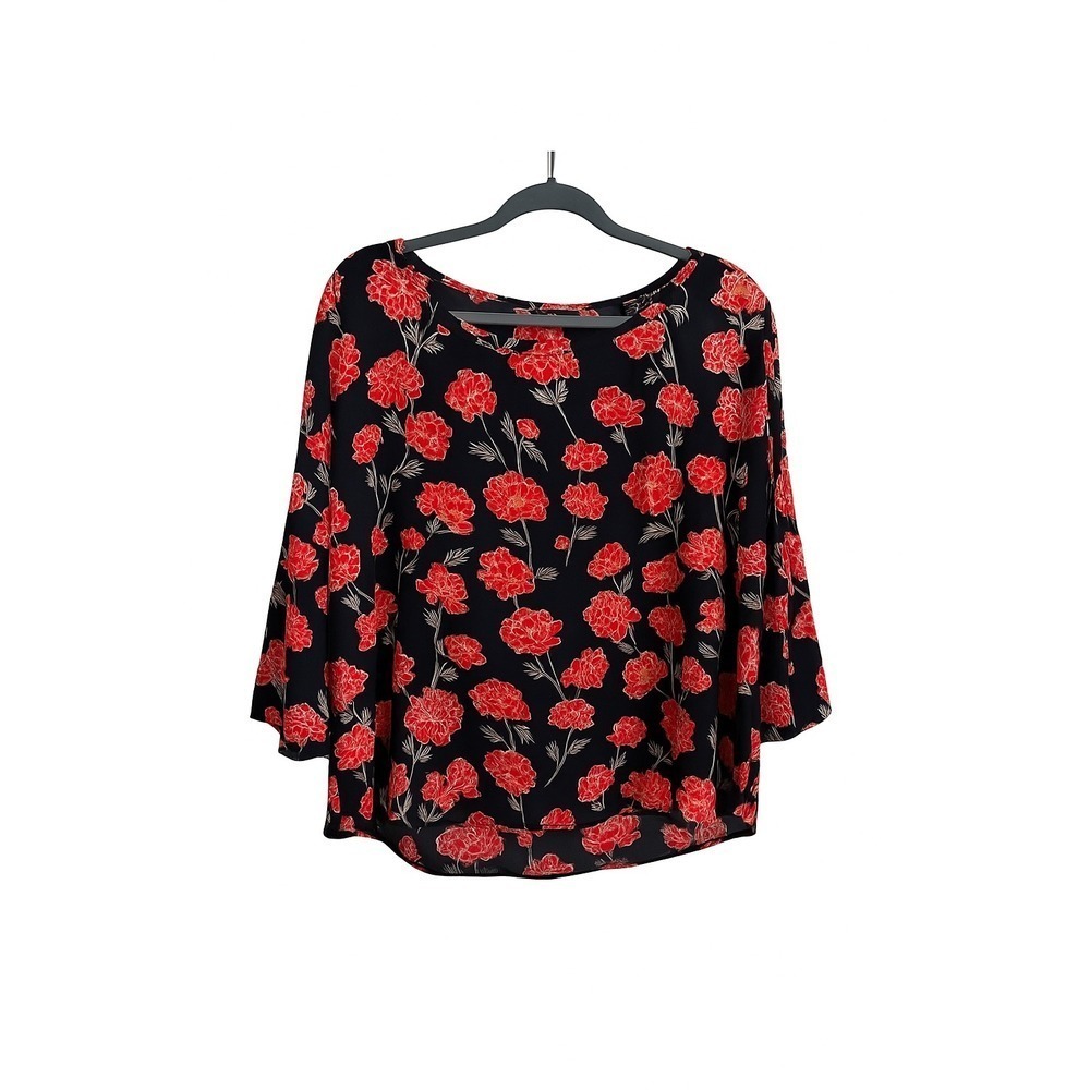Banana Republic Floral Bell Sleeve Top – Size Large